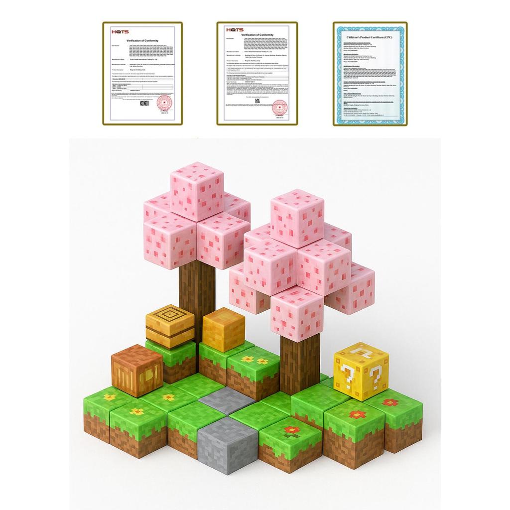 Minecraft Construcción Magnéticos